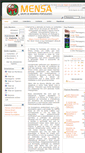 Mobile Screenshot of mensa.site-pt.com