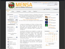 Tablet Screenshot of mensa.site-pt.com